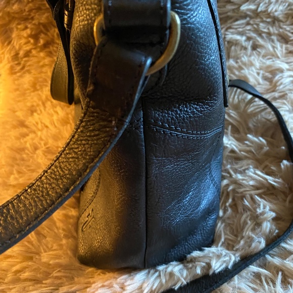 FRYE Black Leather satchel - Picture 4 of 11